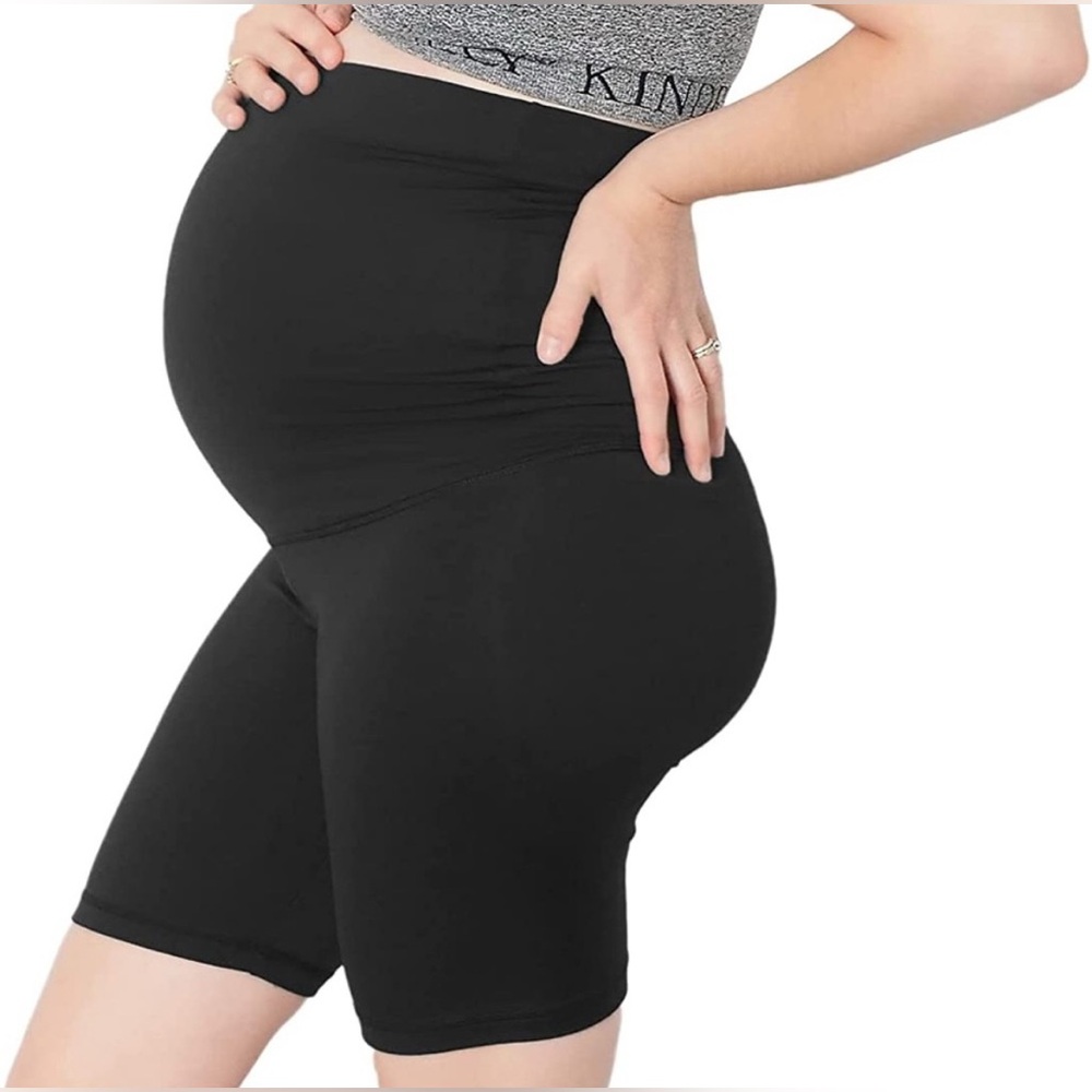 Kindred Bravely Maternity & Postpartum Bike Shorts, size Medium